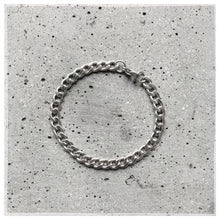 Chunky chain armbånd - sølv