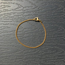 Tiny chain armbånd - guld